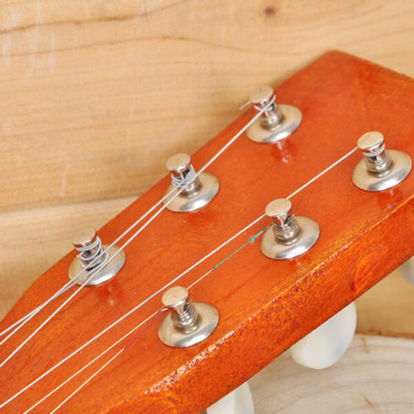 21-inch multicolored wooden guitar for children to learn-wooden crafts - Imagen 3