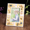 Creative wooden shell children’s photo frame