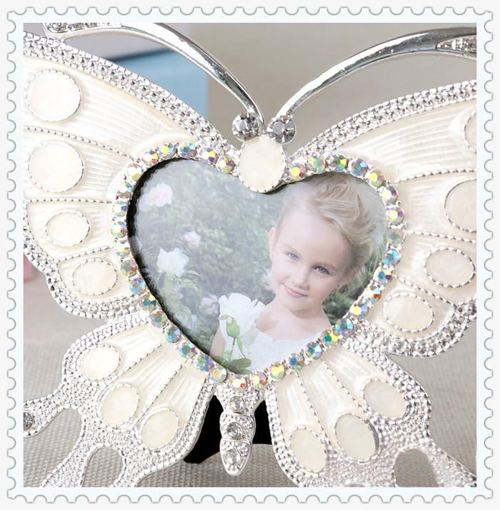 Fashion Personality Butterfly Pearl Photo Frame