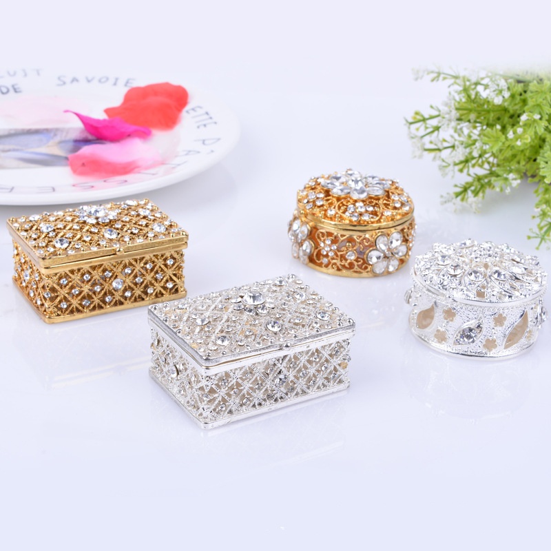 Creative square jewelry box jewelry storage box