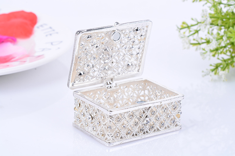 Creative square jewelry box jewelry storage box