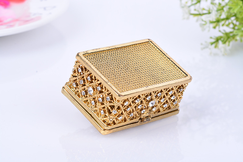 Creative square jewelry box jewelry storage box