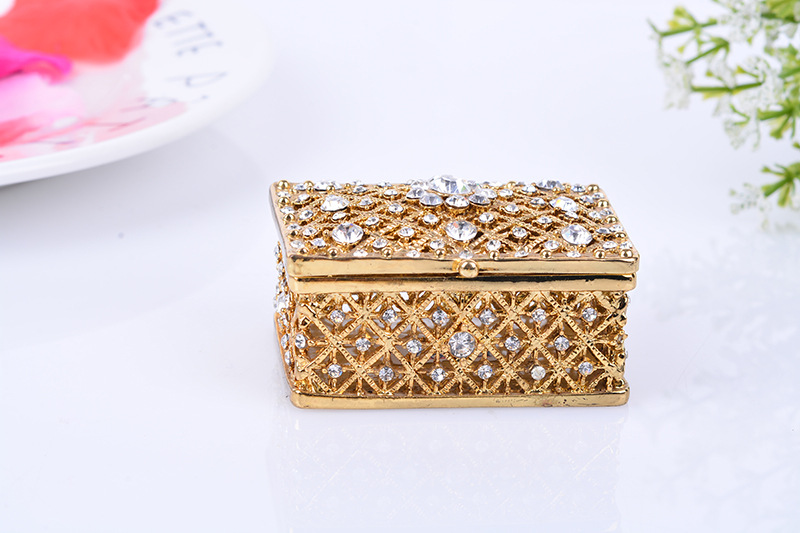 Creative square jewelry box jewelry storage box