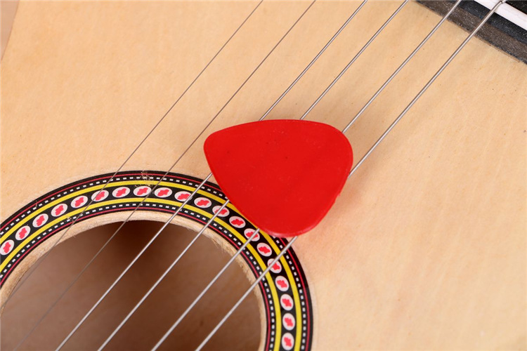 21-inch multicolored wooden guitar for children to learn-wooden crafts