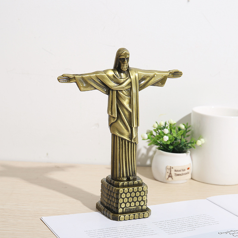 Jesus model metal handicraft ornaments