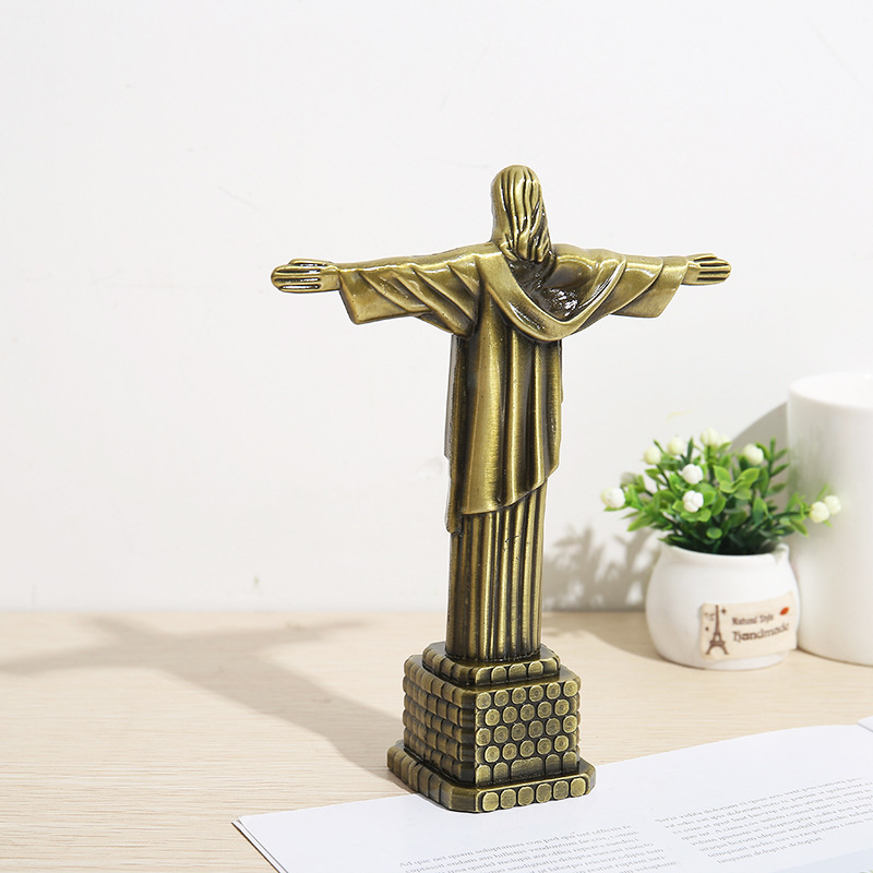 Jesus model metal handicraft ornaments