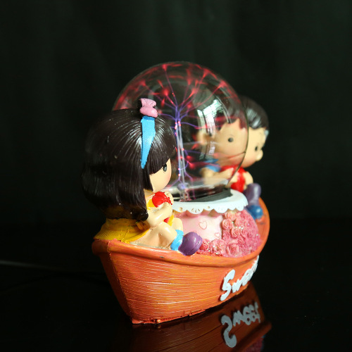 Electrostatic Magic Ball Resin Crafts - Creative Crystal Luminous Light