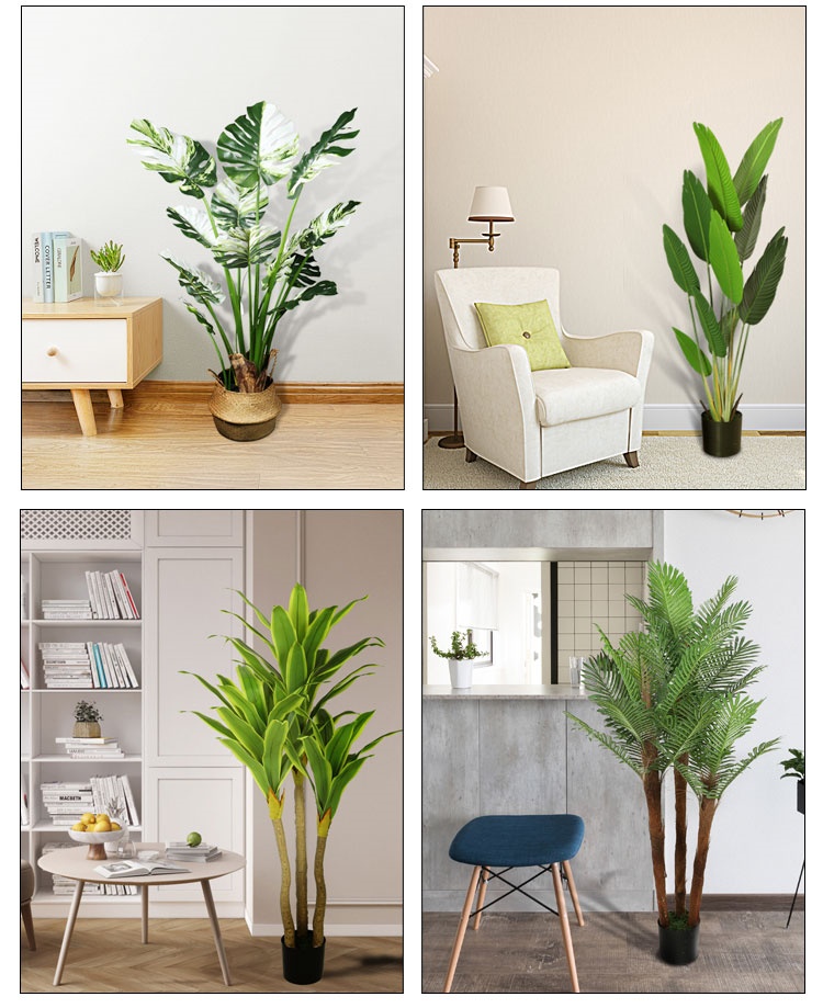 Simulation green plant crafts