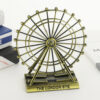 Metal Ferris wheel, construction model, crafts, ornaments