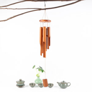 Vintage Bamboo Pendant Wind Chimes - Patio Balcony Bedroom Crafts