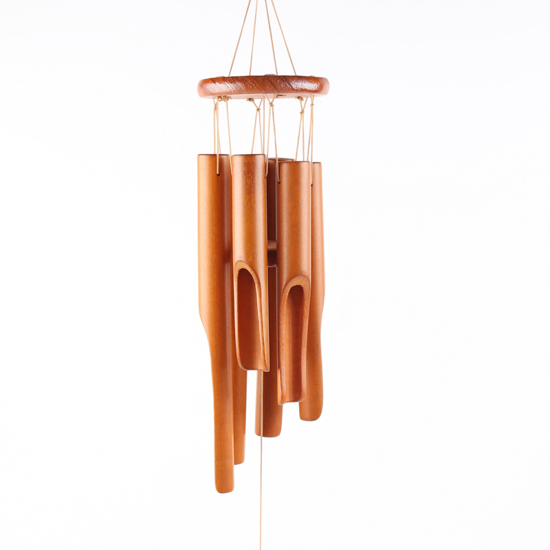 Vintage Bamboo Pendant Wind Chimes - Patio Balcony Bedroom Crafts