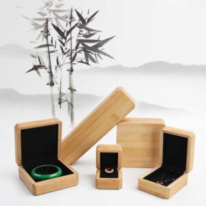 Wooden Jewelry Packaging Gift Box - Solid Wood Crafts