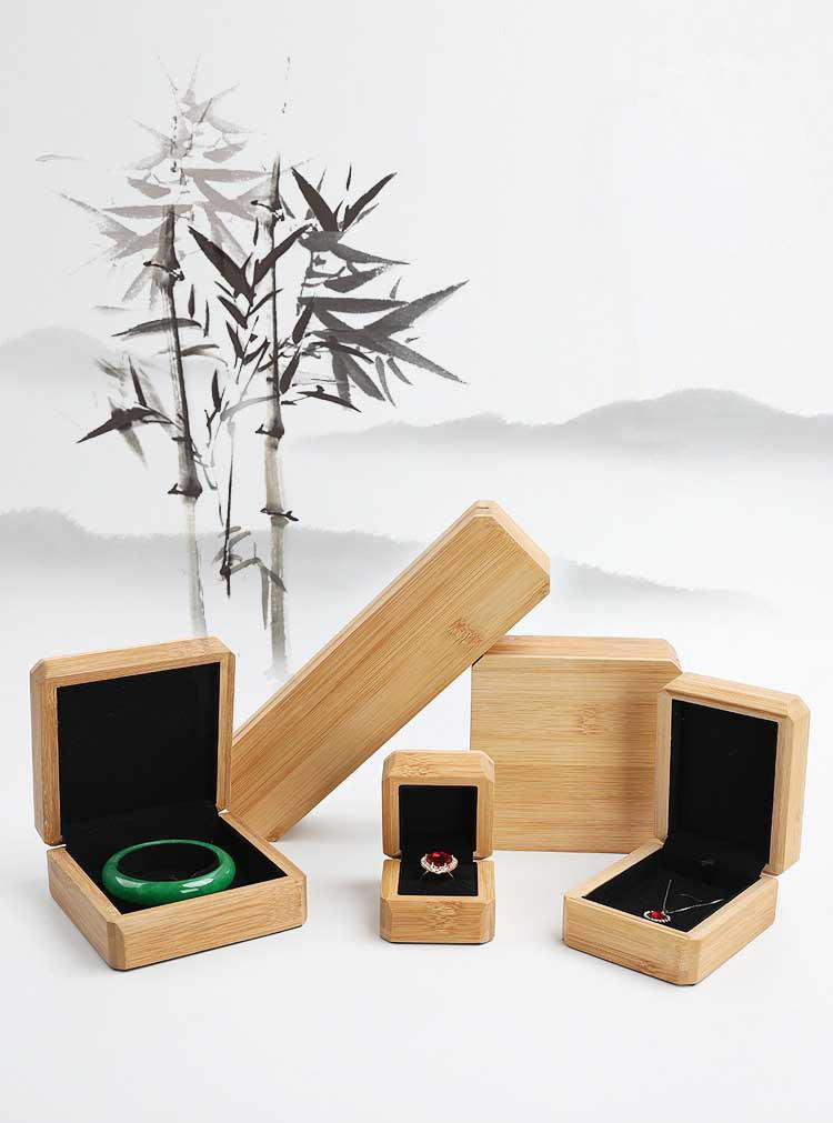 Wooden Jewelry Packaging Gift Box - Solid Wood Crafts