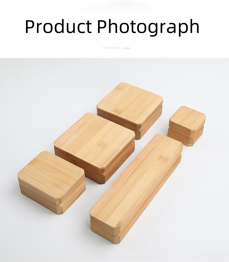 Wooden Jewelry Packaging Gift Box - Solid Wood Crafts