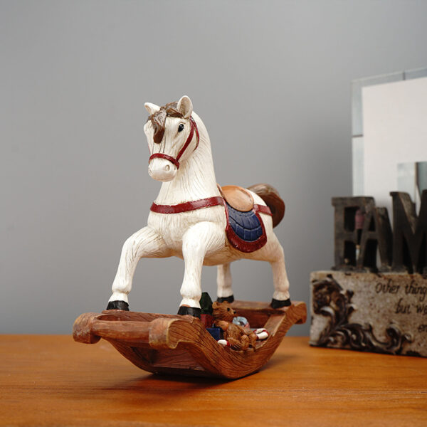 Christmas Trojan Horse, Resin Crafts, Room Decorations - Imagen 3