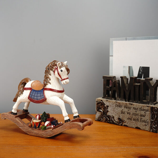 Christmas Trojan Horse, Resin Crafts, Room Decorations - Imagen 4
