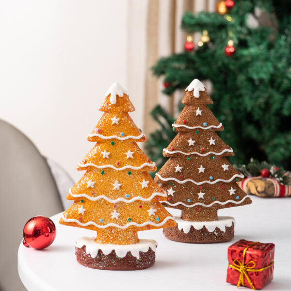 Christmas tree, resin crafts, holiday decorations, ornaments - Imagen 4