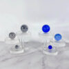 Geometric glass crafts, desk decoration, ornaments, ornaments