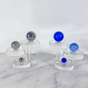 Geometric glass crafts, desk decoration, ornaments, ornaments