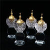 Glass incense burner, home furnishings, crafts