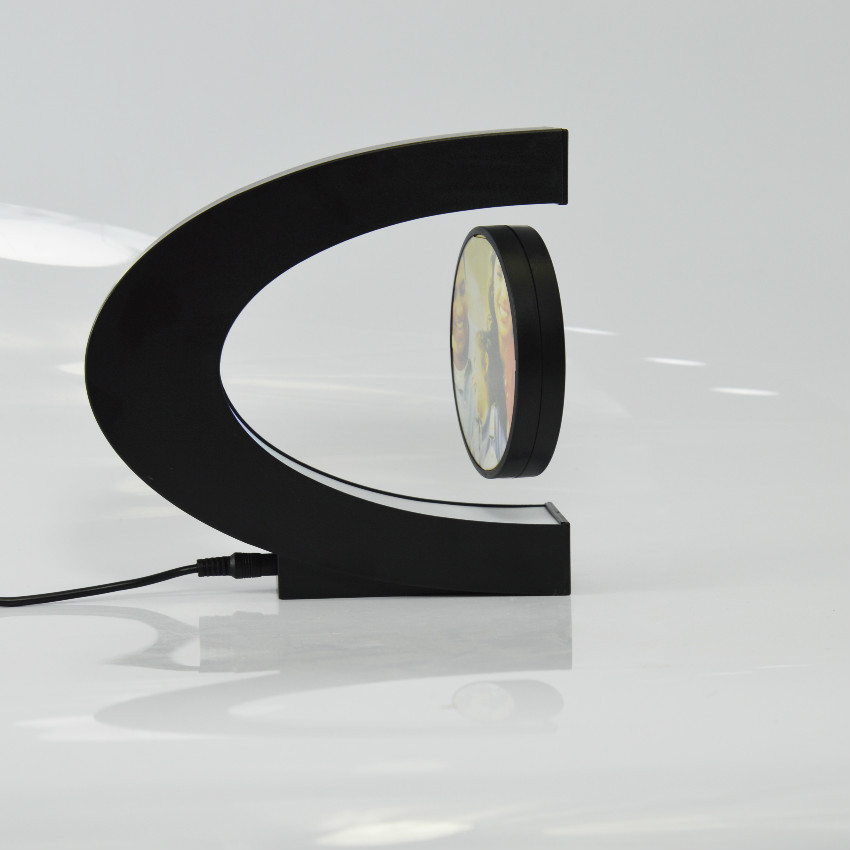 Magnetic levitation C-shaped photo frame craft ornaments
