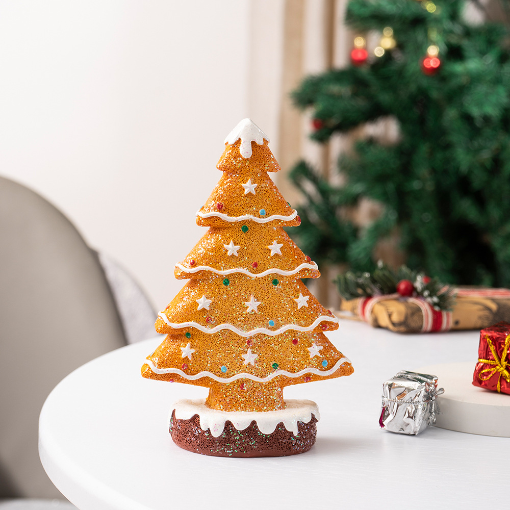 Christmas tree, resin crafts, holiday decorations, ornaments