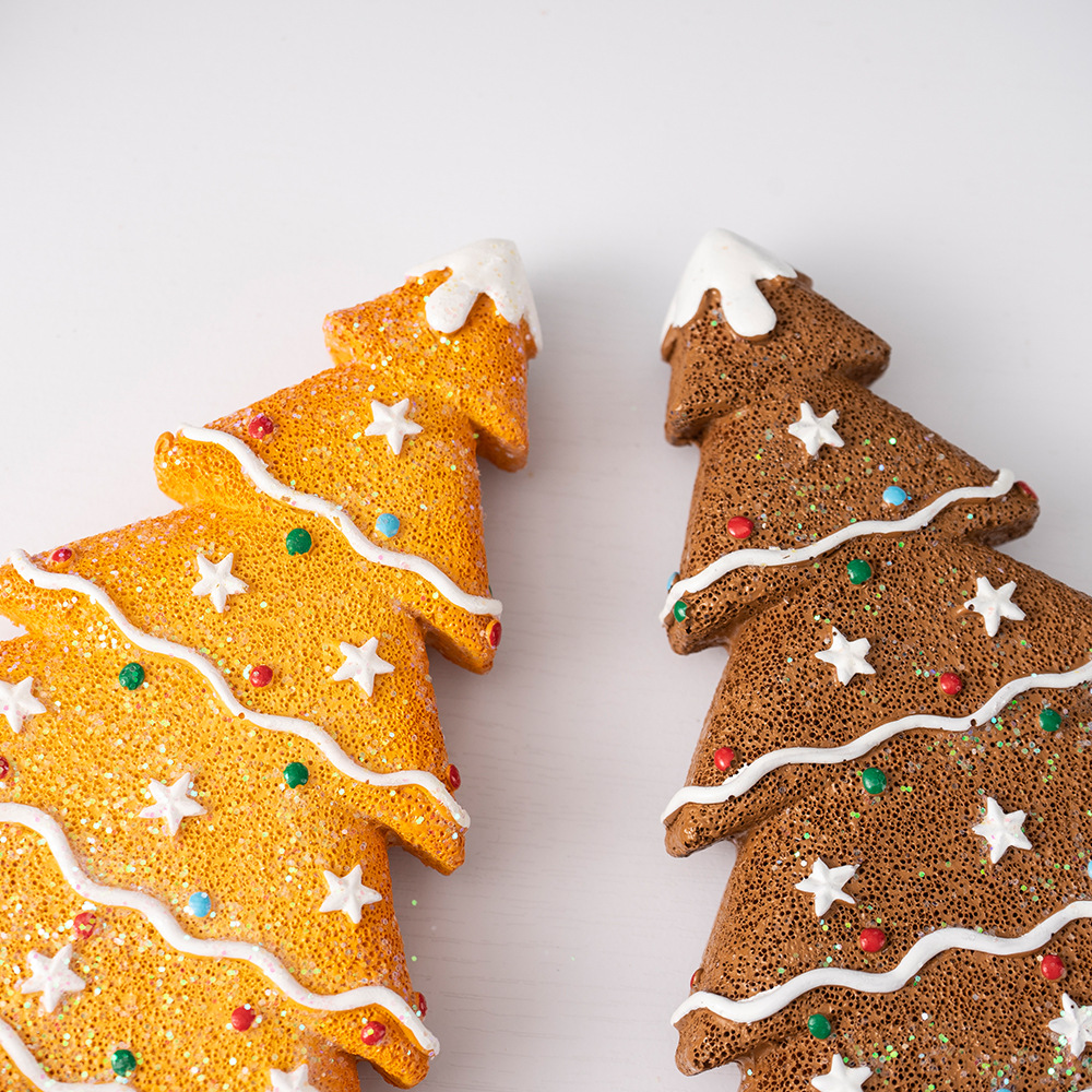 Christmas tree, resin crafts, holiday decorations, ornaments