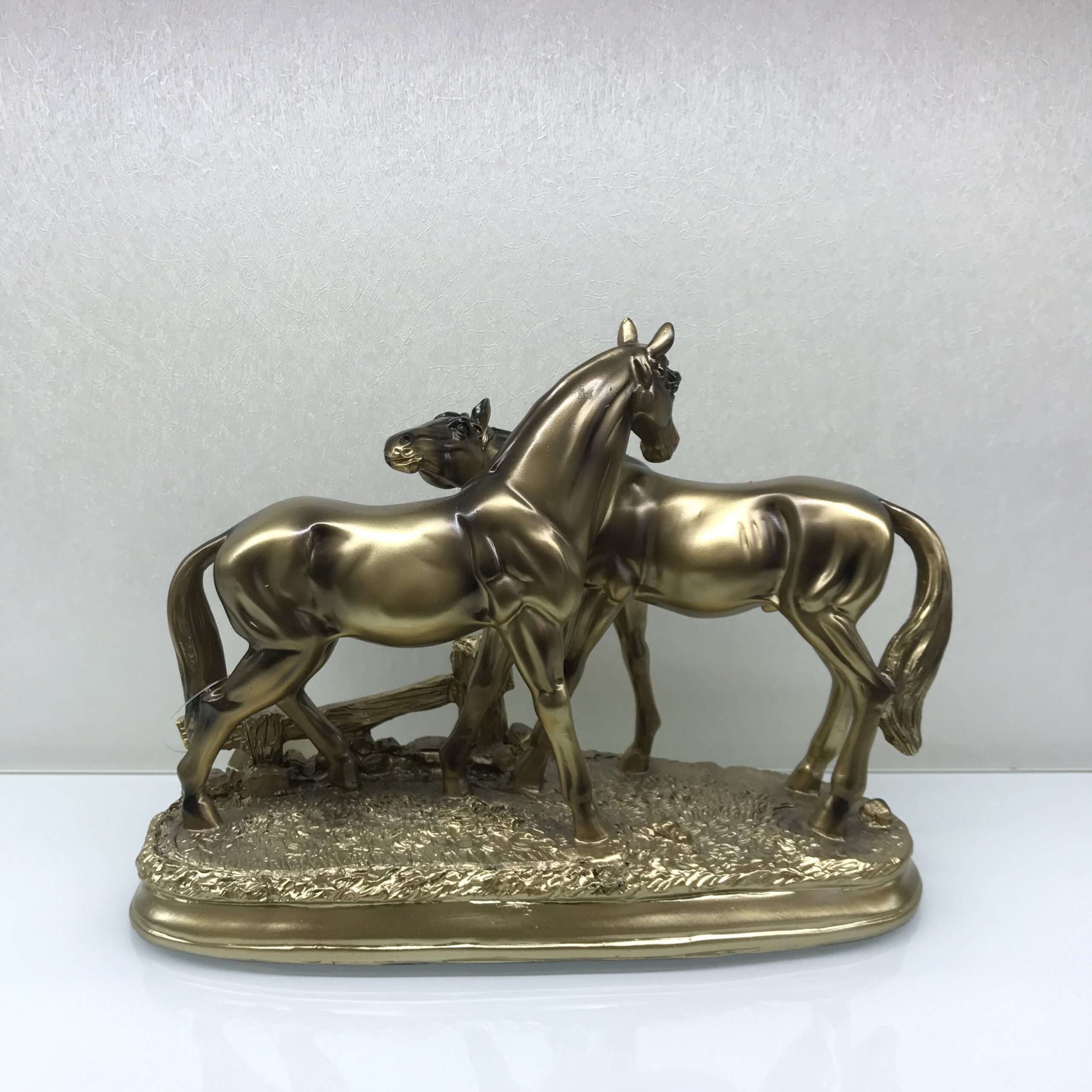 Couple horse, resin, creative crafts, ornaments