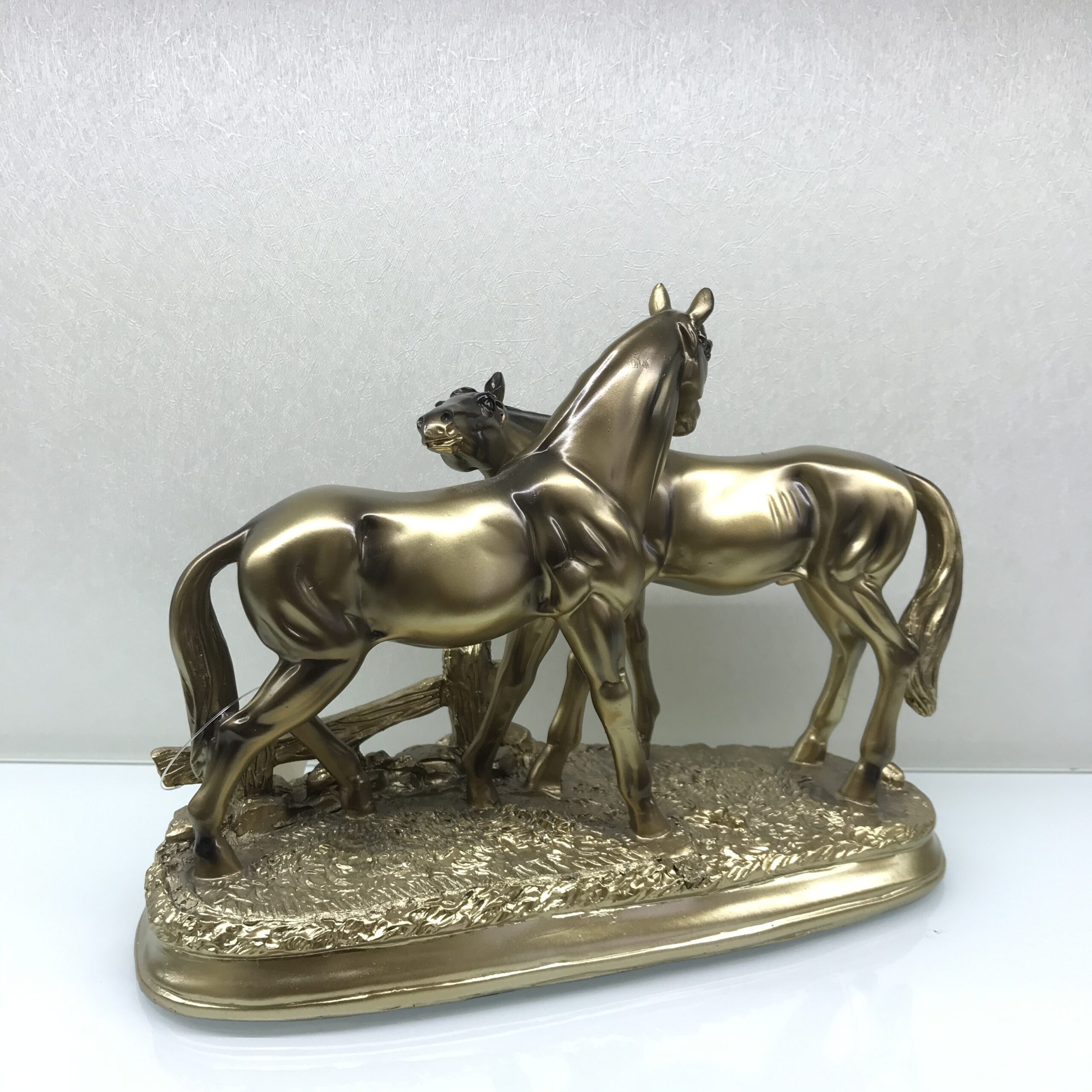 Couple horse, resin, creative crafts, ornaments