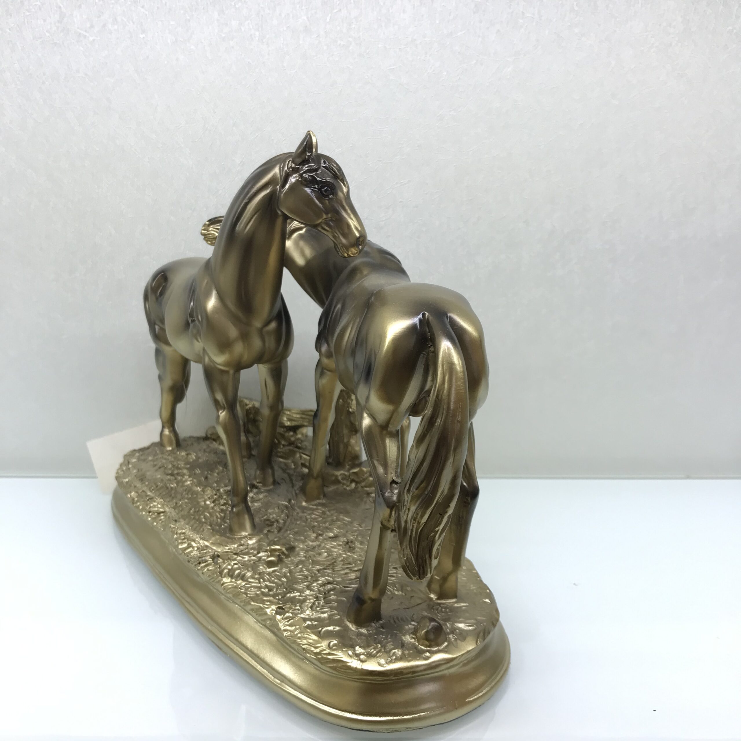 Couple horse, resin, creative crafts, ornaments