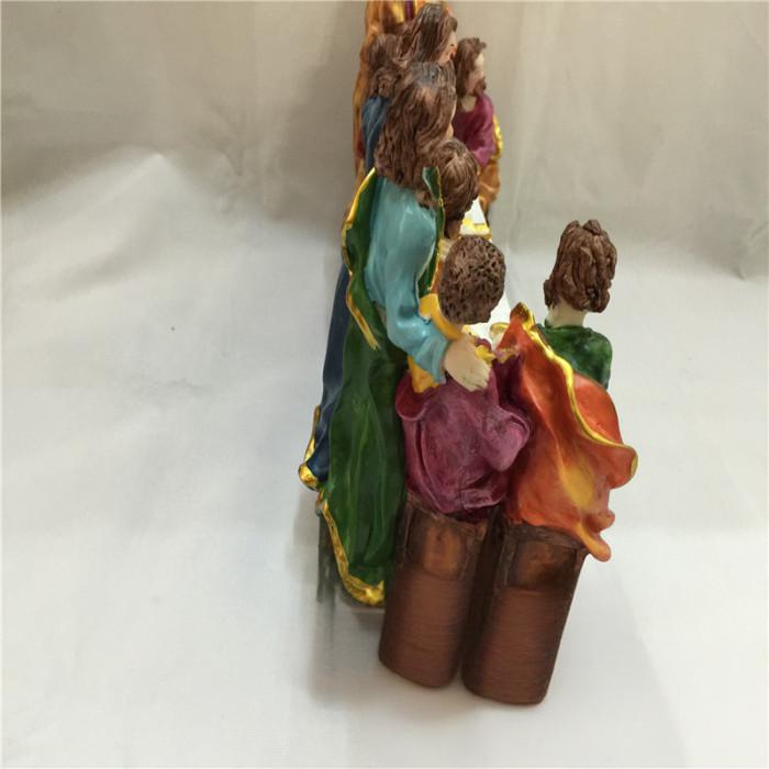 Last Supper Church Scene Resin Crafts
