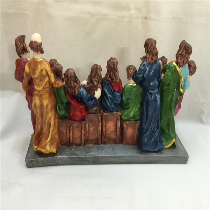 Last Supper Church Scene Resin Crafts
