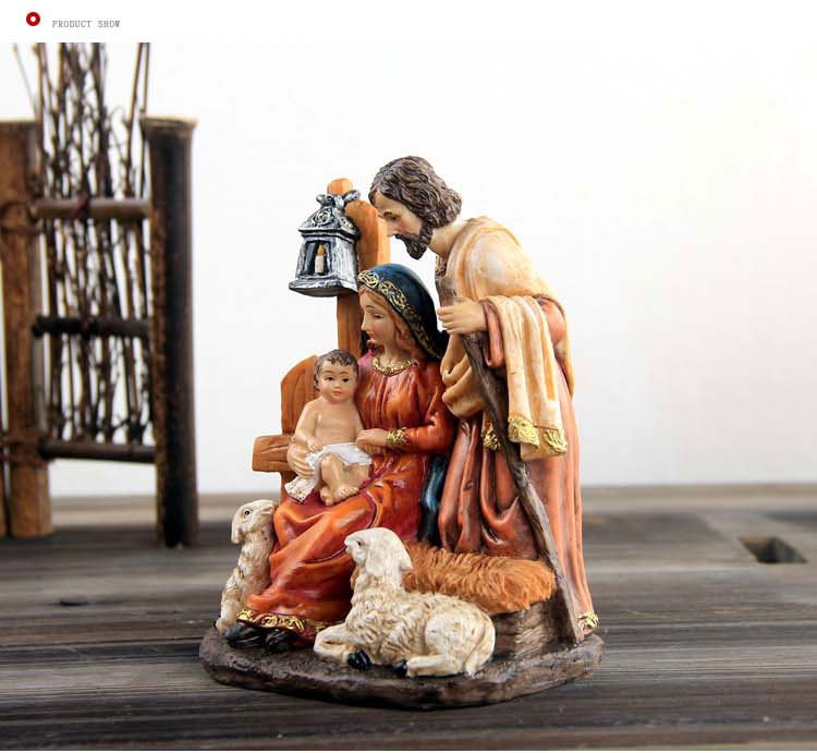 Western Religion Series Figures Resin Crafts