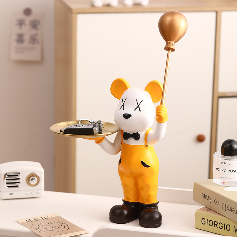 Tray balloon bear ornament