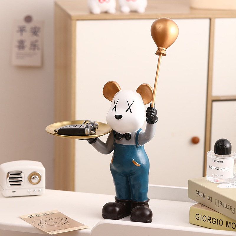 Tray balloon bear ornament