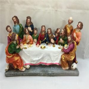 Last Supper Church Scene Resin Crafts
