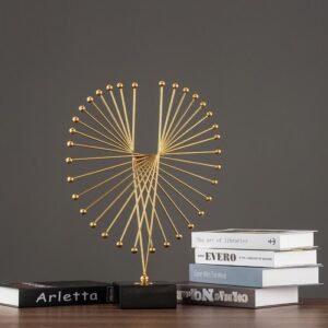 Luxury gold Ferris wheel, light, crafts, room ornaments