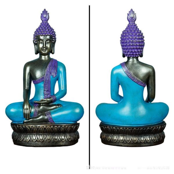 South East Asia Style Buddha Resin Ornaments - 图片 5