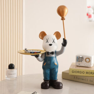 Tray balloon bear ornament