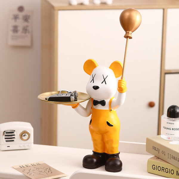Tray balloon bear ornament - Imagen 5