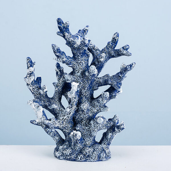 Resin ornaments in the shape of coral, Mediterranean simulation, ornaments, ornaments - Imagen 2