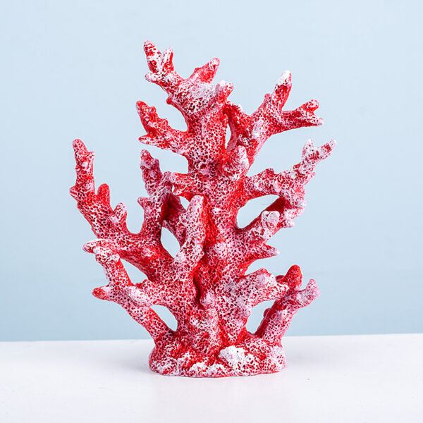 Resin ornaments in the shape of coral, Mediterranean simulation, ornaments, ornaments - Imagen 3